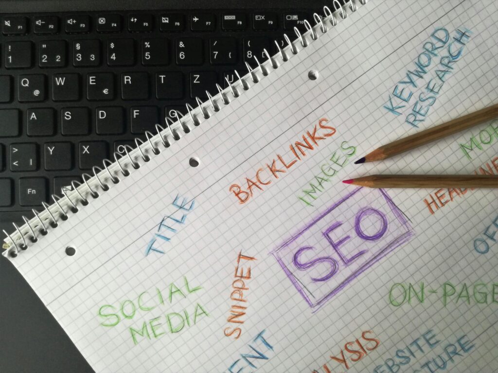 Checklist infographic for on-page SEO optimization in 2025